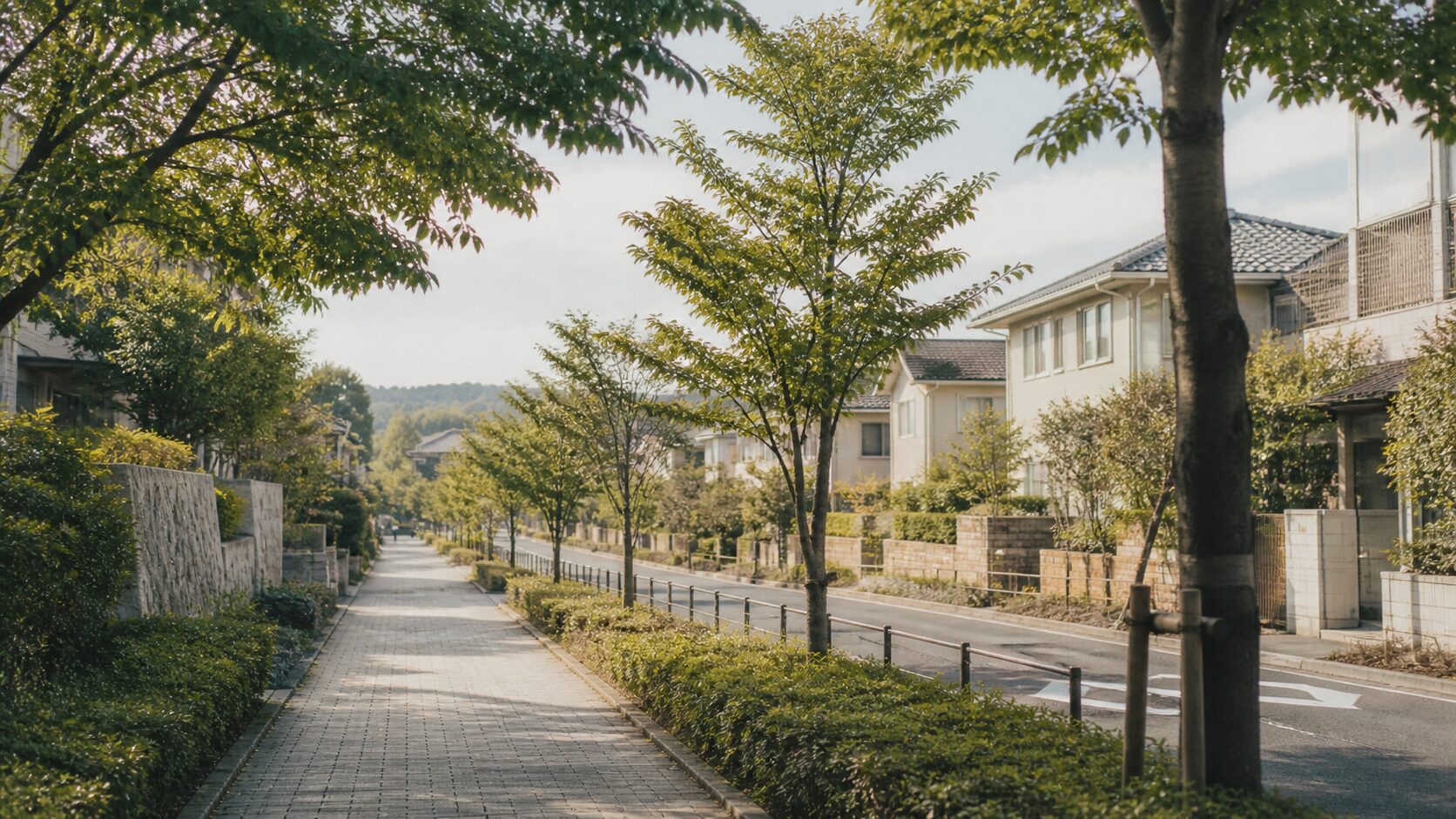 日進と長久手の子育て環境を比べる街の風景