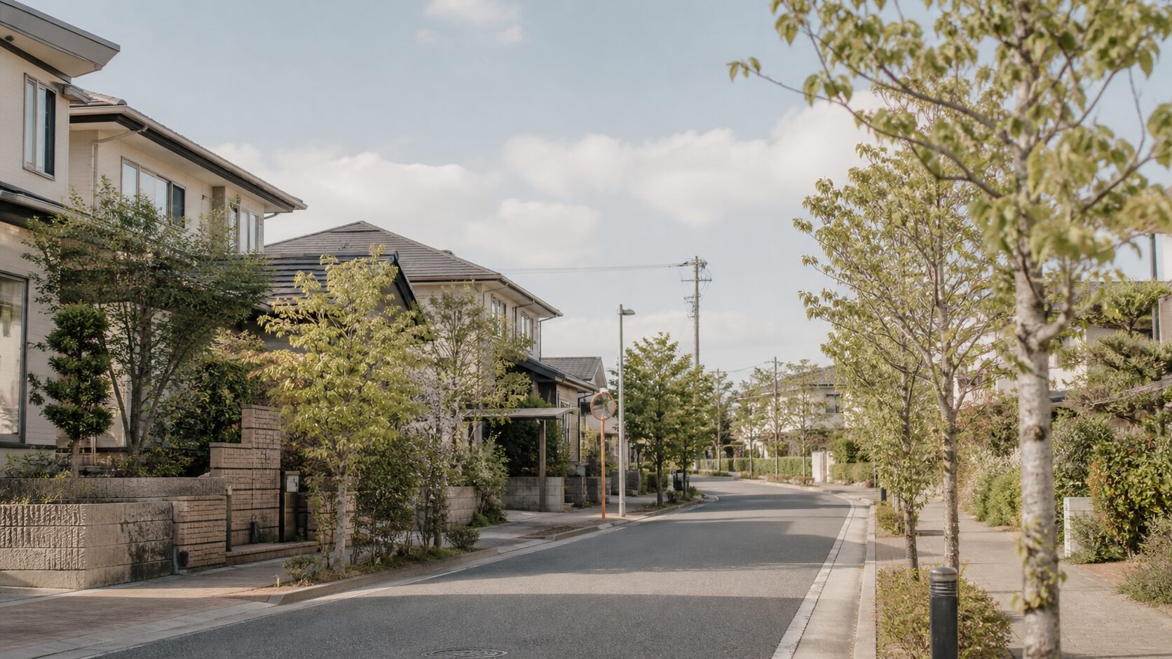 日進市の暮らしやすさを感じる住宅地と公園