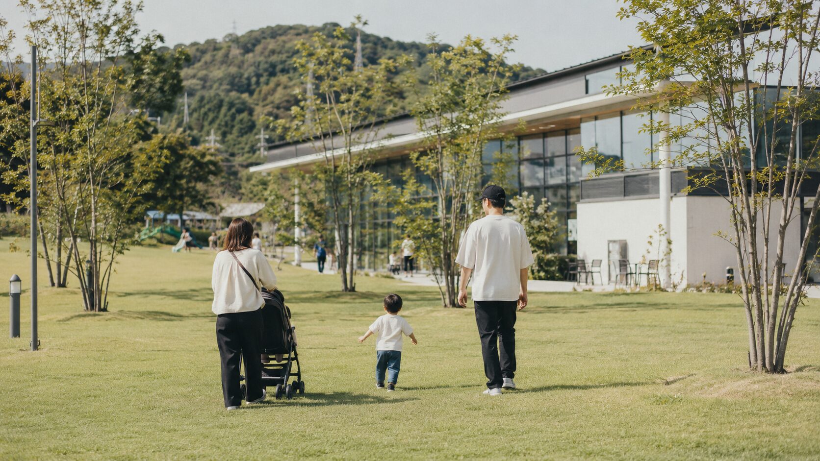みよしの街、複数の地区が「三つ」をなす(イメージ)